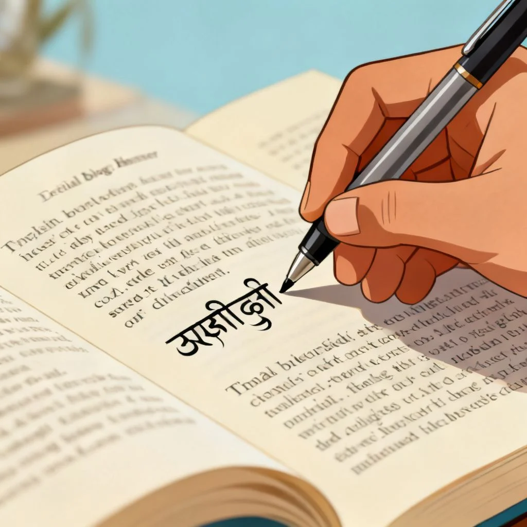 English to Punjabi Translation illustration