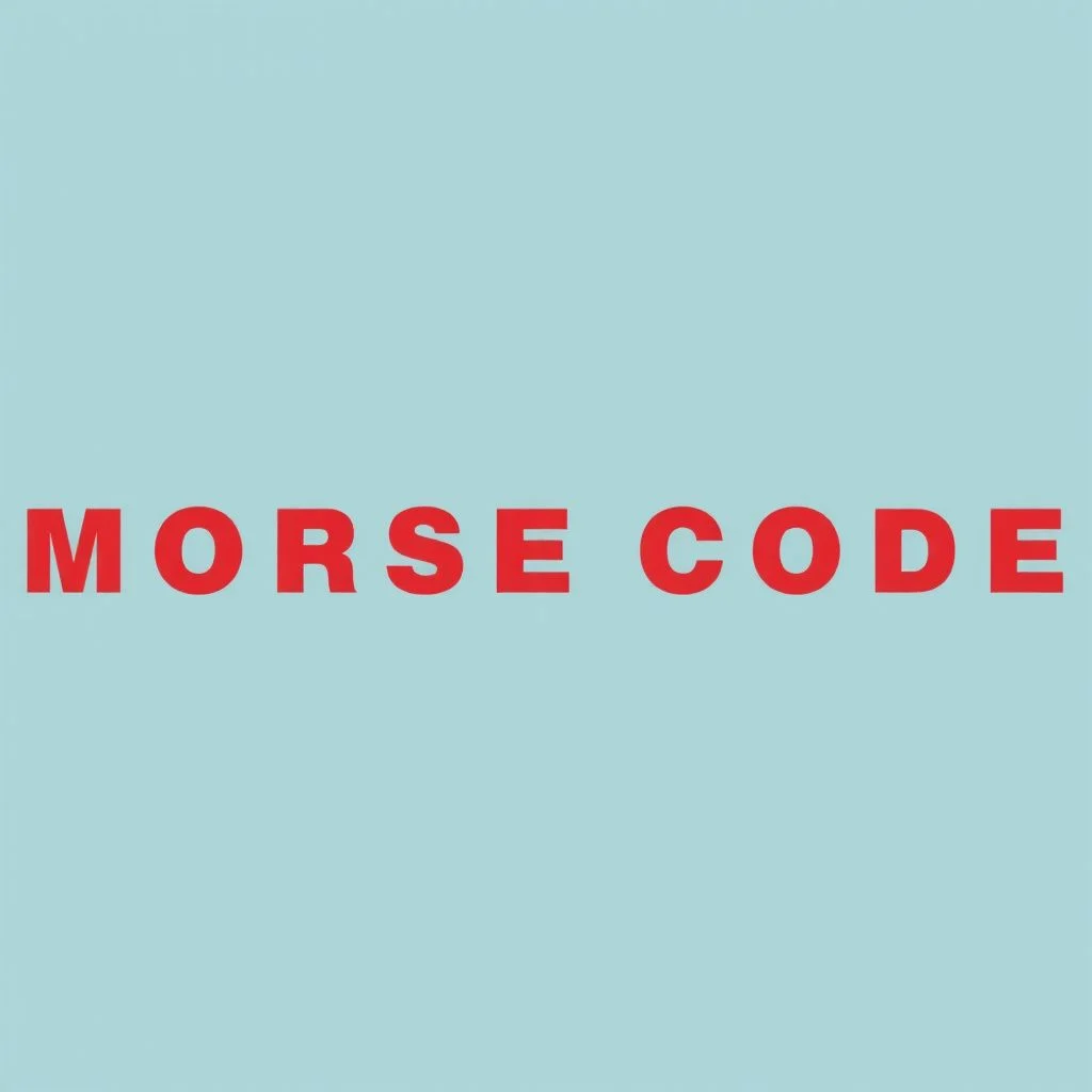 morse code translator illustration