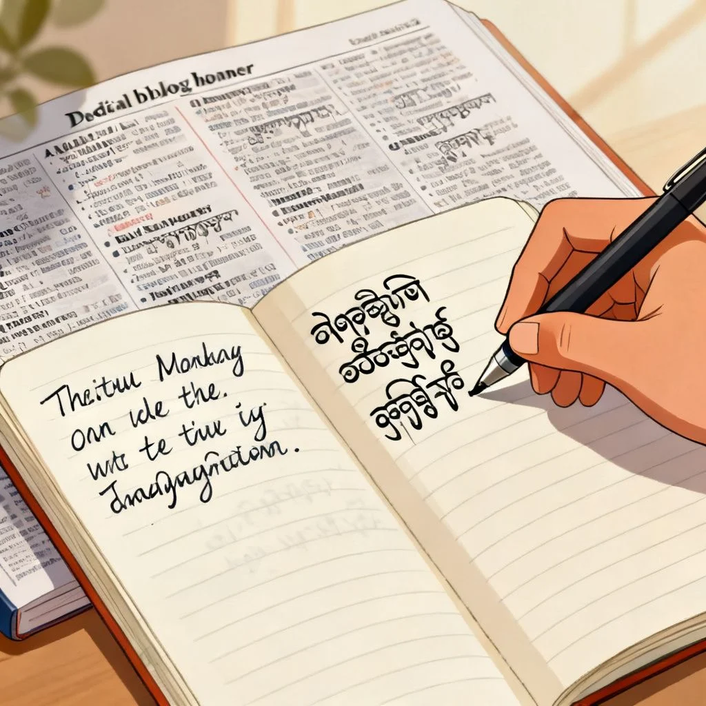 translate english to myanmar illustration