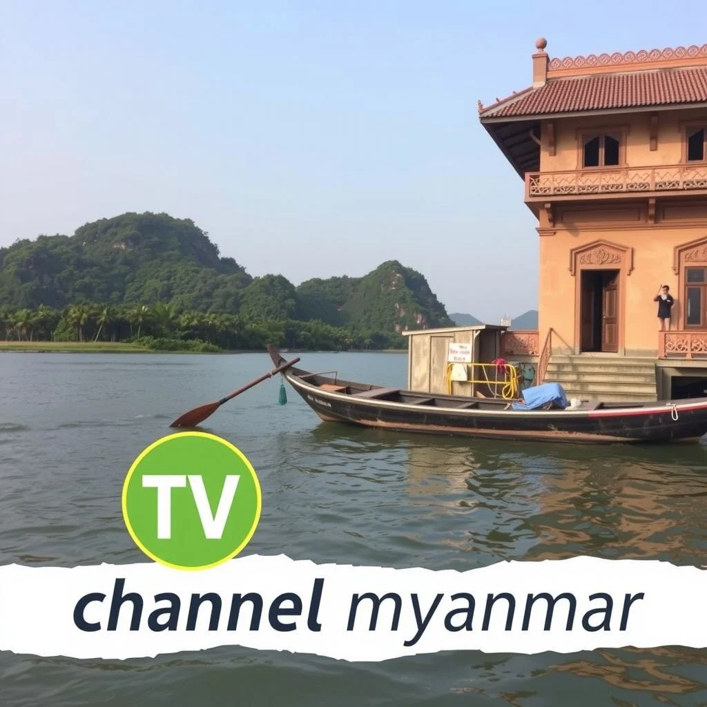 channel myanmar illustration