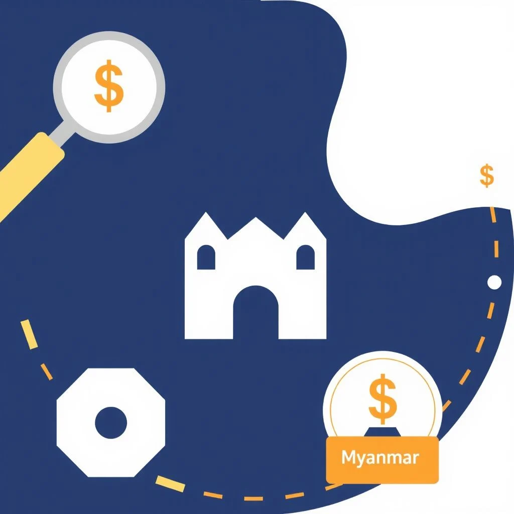 how much is 1 dollar in myanmar illustration
