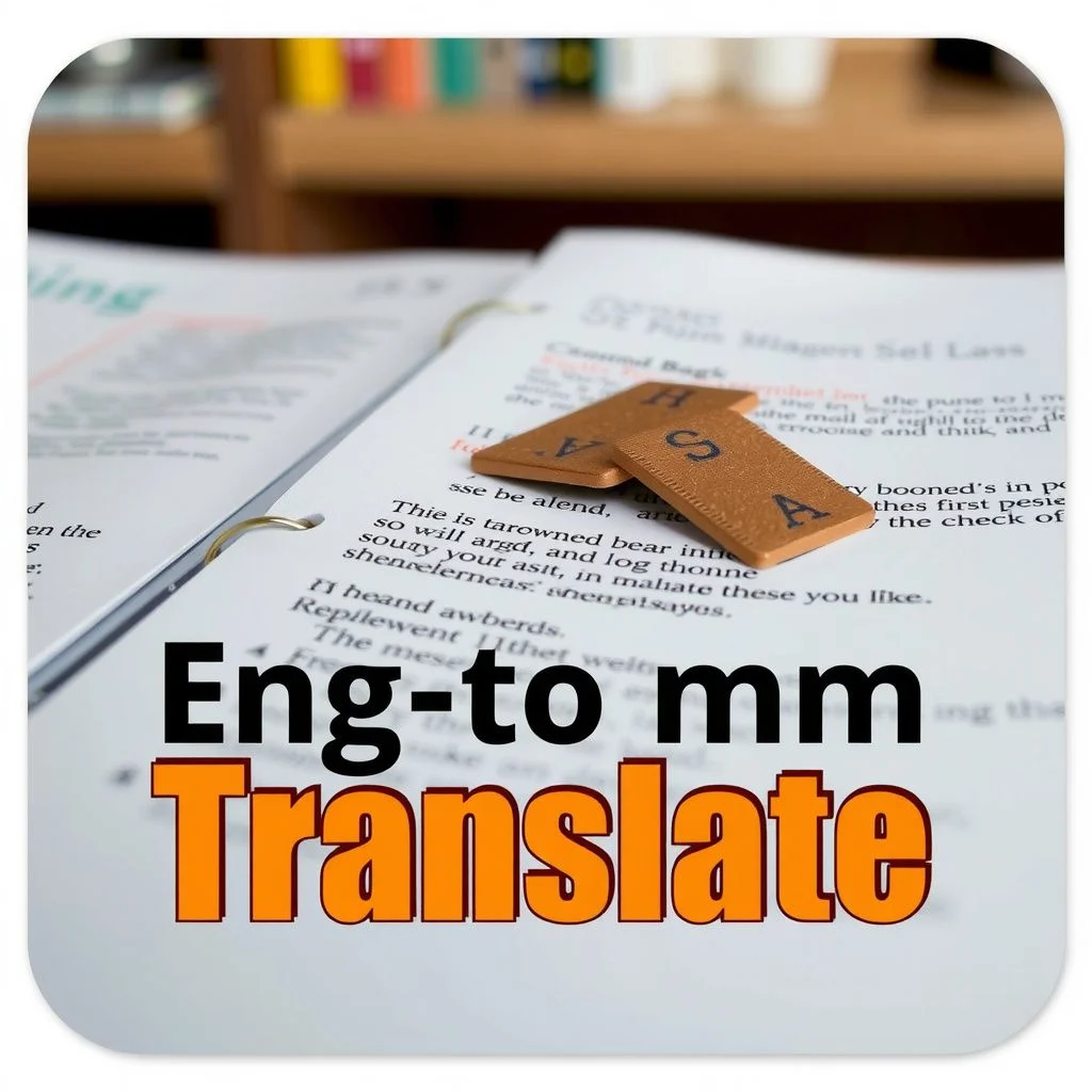 eng to mm translate illustration