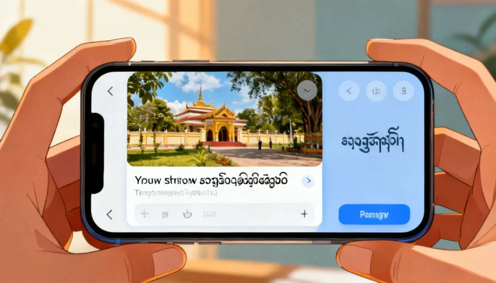 translate english to myanmar with photo — How to Translate English to Myanmar with Photo Apps in 2025