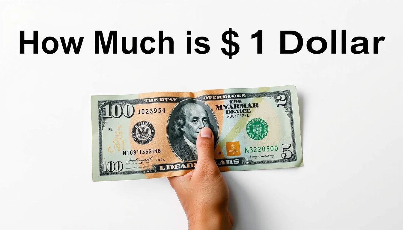 How Much Is 1 Dollar in Myanmar? Current Kyat Exchange Rate